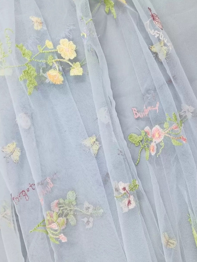 2 Pieces Suit V-Neck Chiffon Mother of the Bride Pantsuits Short Sleeves Floral Ankle-Length