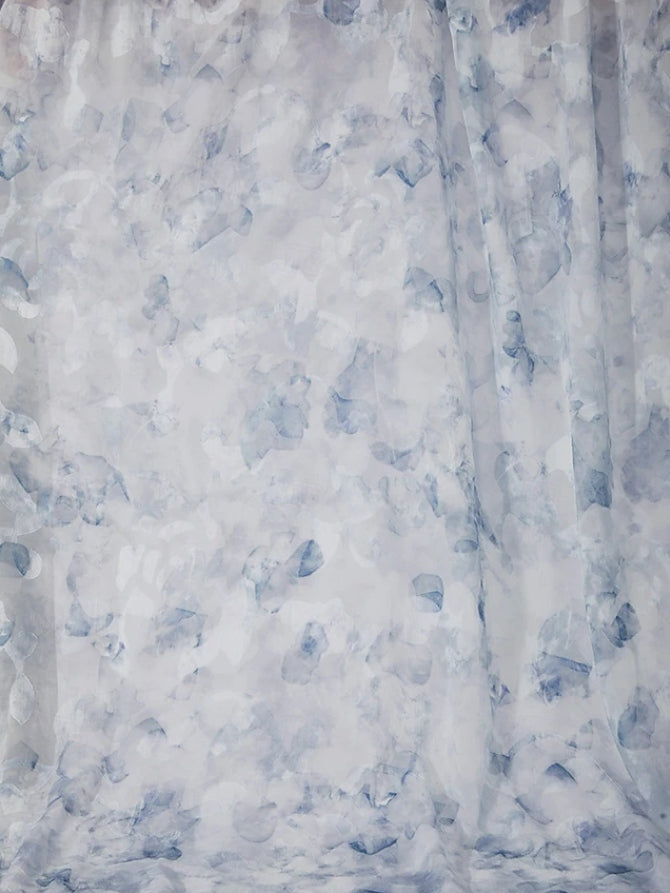 2 Pieces A-Line/Princess Scoop Chiffon Mother of the Bride Dresses with Jacket Floral Tea-Length 3/4 Sleeves Ruffles